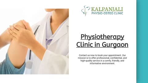 Physiotherapy Clinic in Gurgaon - Kalpanjali