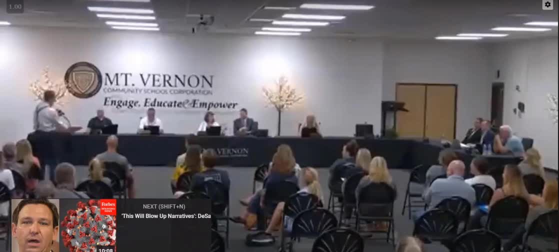 Doctor calls out CDC and school board at school board meeting with truth!