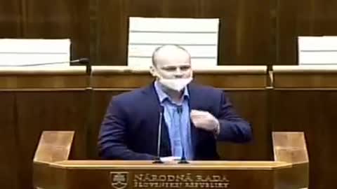 Milan Mazurek projev sněmovna Slovensko