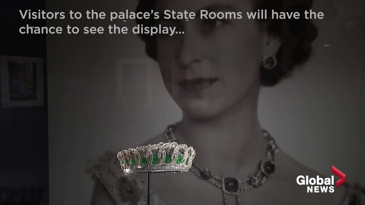 Queen Elizabeth II’s jewels on show at Buckingham Palace for Platinum Jubilee