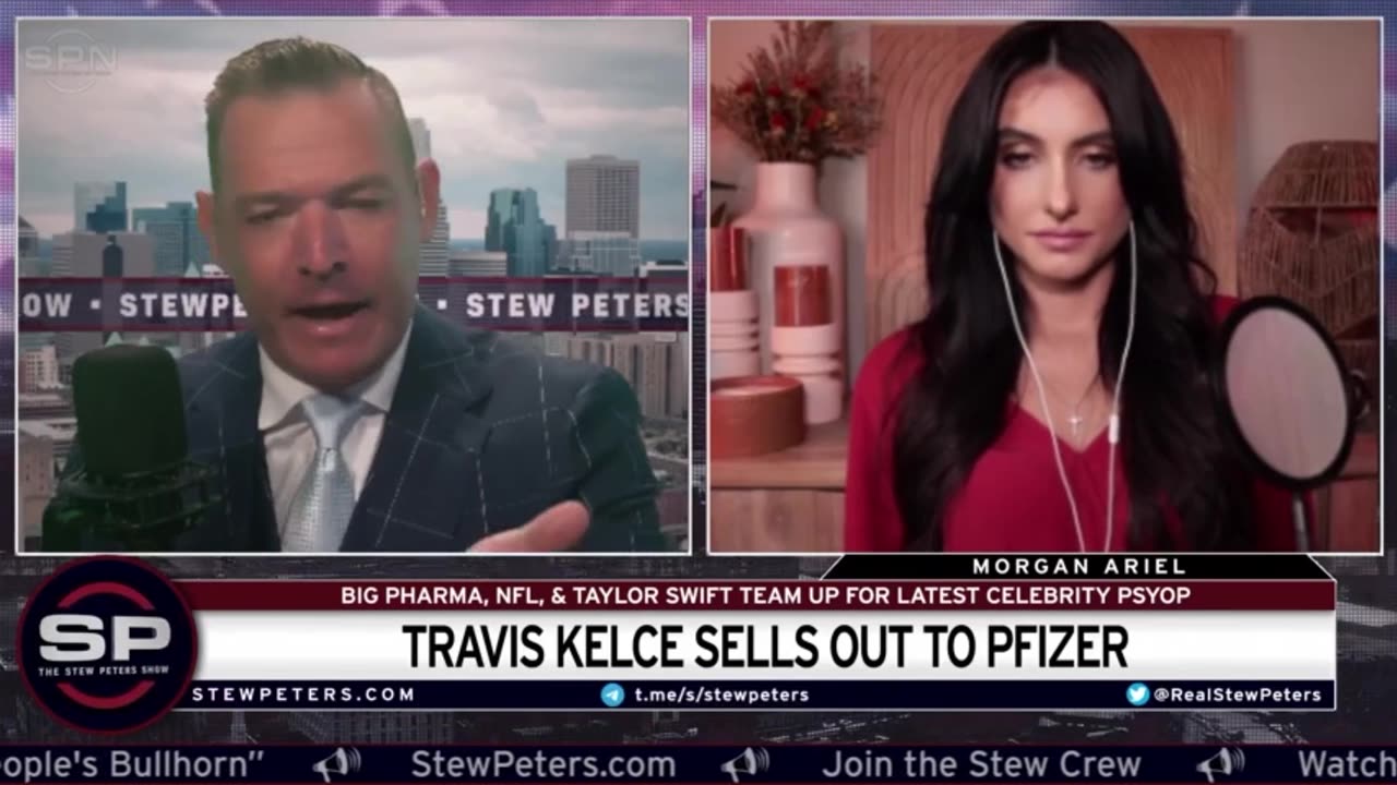 TAYLOR SWIFT & TRAVIS KELCE TEAM UP FOR CELEBRITY PSYOP: BIG PHARMA MARKETS NEXT CLOT SHO