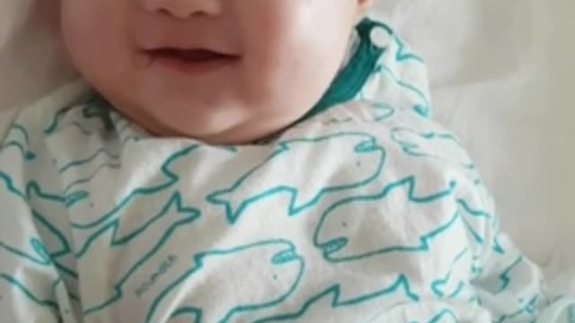 Baby with a lovely smile