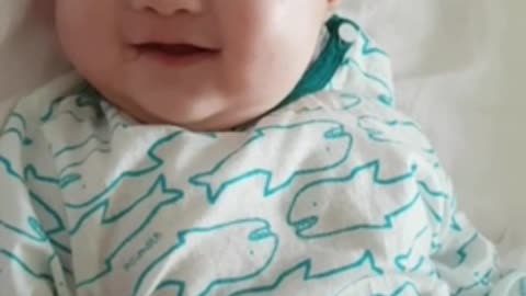 Baby with a lovely smile