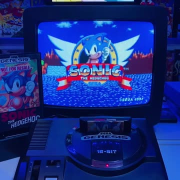 Sonic The Hedgehog (1991) on Sega Genesis