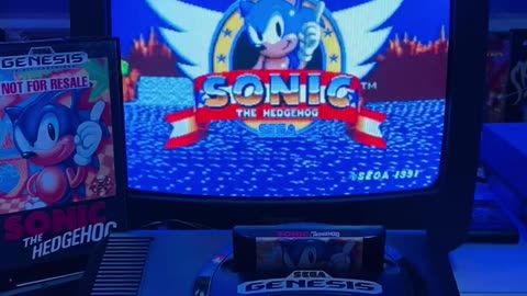 Sonic The Hedgehog (1991) on Sega Genesis