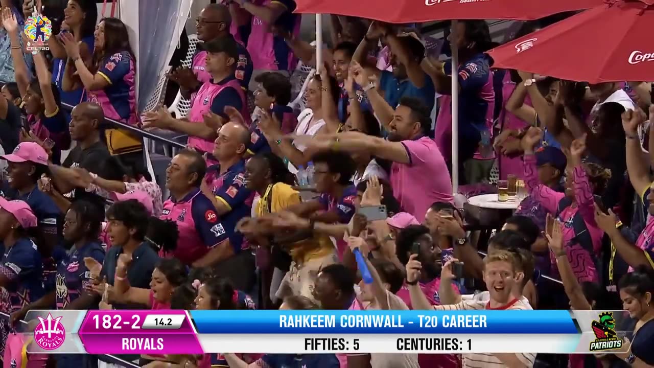 Rahkeem Cornwall Blasts His First-Ever T20 Hundred! | CPL 2023