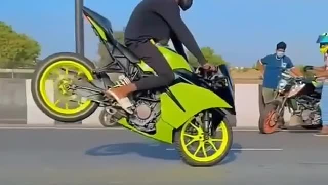 Bike stunt ktm