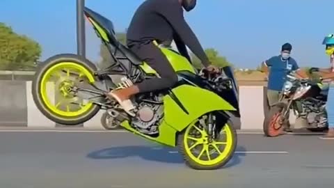 Bike stunt ktm