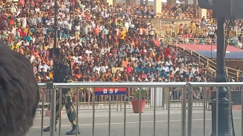 India Pakistan vagha border ceremony