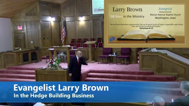 In the Hedge Building Business