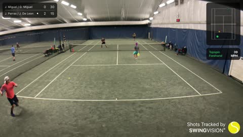 SwingVision Doubles 11/12/21