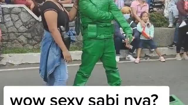 Green soldier in baguio city philippiest