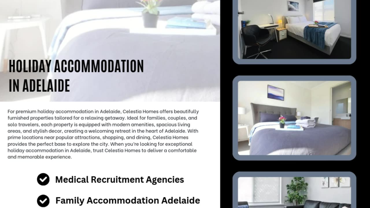 Find the Perfect Holiday Accommodation in Adelaide for Unforgettable Memories