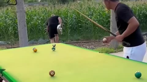 Funny Billiard Video