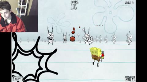 Failed Attempt #63 To Complete Level 1 In The SpongeBob SquarePants Saves Bikini Bottom Video Game