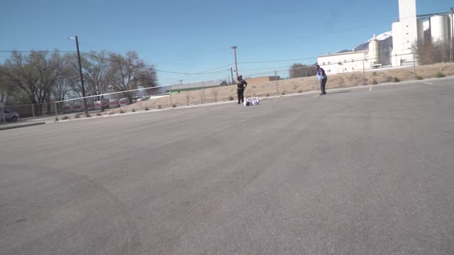 Bowling Trick Shot Nails Pins across the Lot