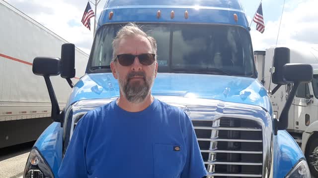 Interview with trucker going to DC