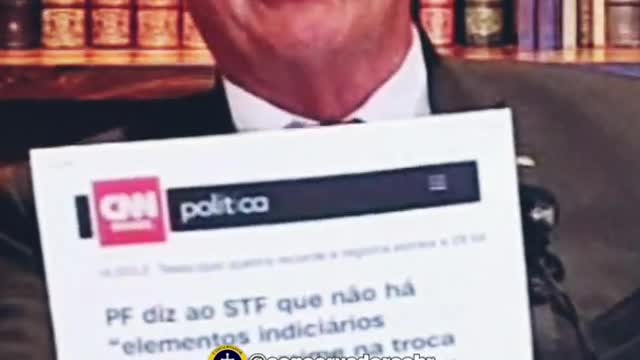 JAIR BOLSONARO REBATE FAKE NEWS DE SÉRGIO MORO