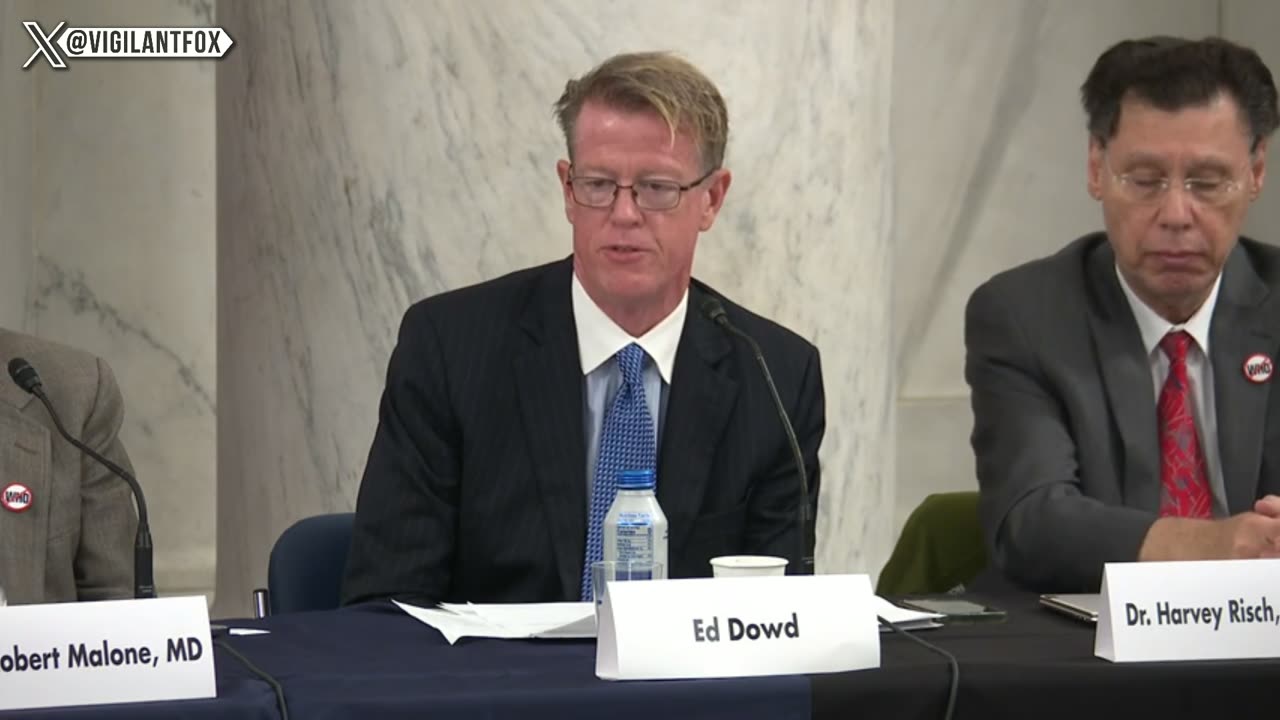 "You Can't Hide the Dead Bodies" - Edward Dowd Testifies on Excess Deaths