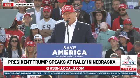 President Trump Full Speech from Greenwood, NE 5/1/22