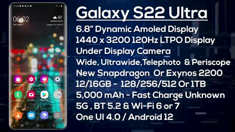 SAMSUNG GALAXY S22 Unbelievable Power