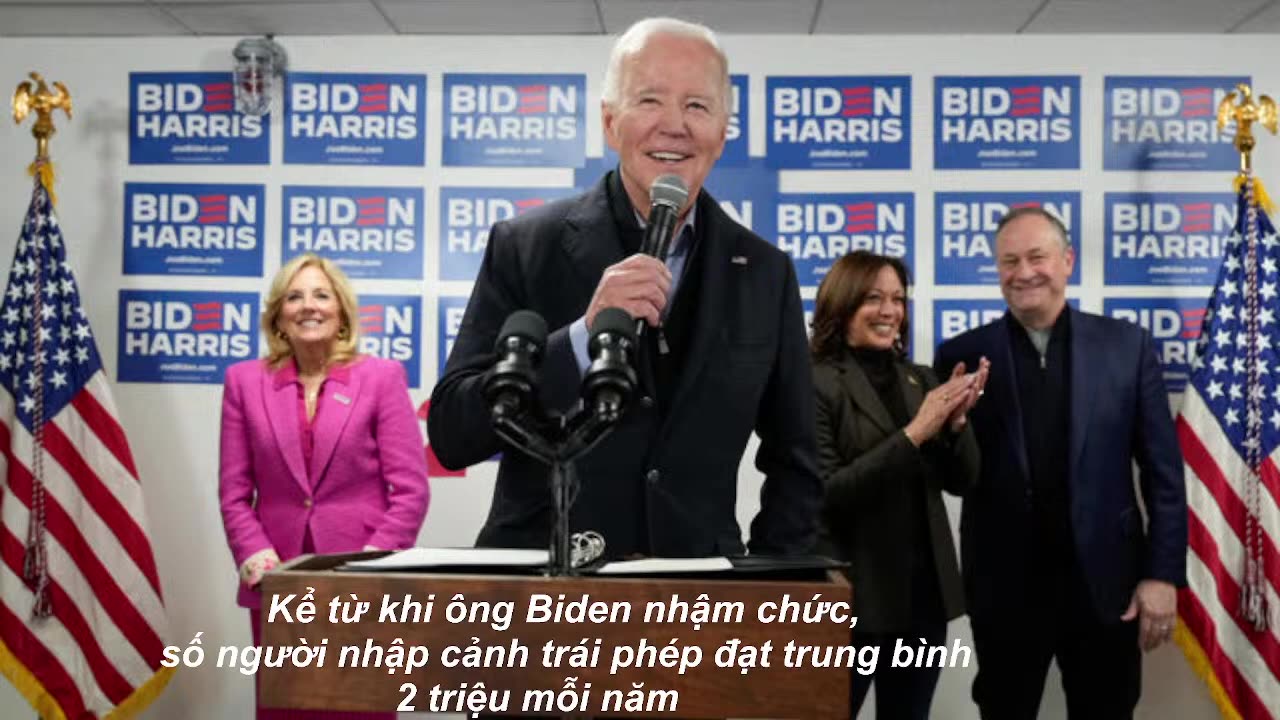 BIDEN ĐUỔI THEO TỔNG THỐNG TRUMP TỚI BIÊN GIỚI MỄ TÂY CƠ