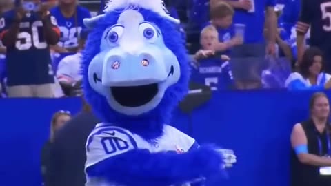 Blue the Mascot