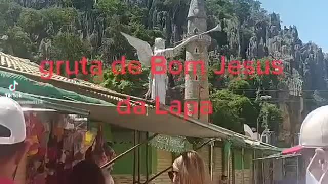 Visita ao santuário de bom Jesus da Lapa -ba