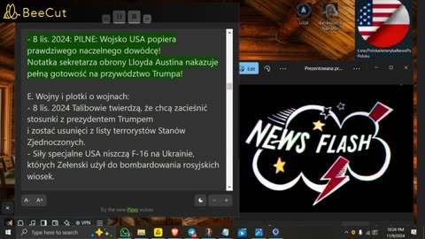 ⚡️NEWS FLASH⚡️11.10.24 ByBenBezucha