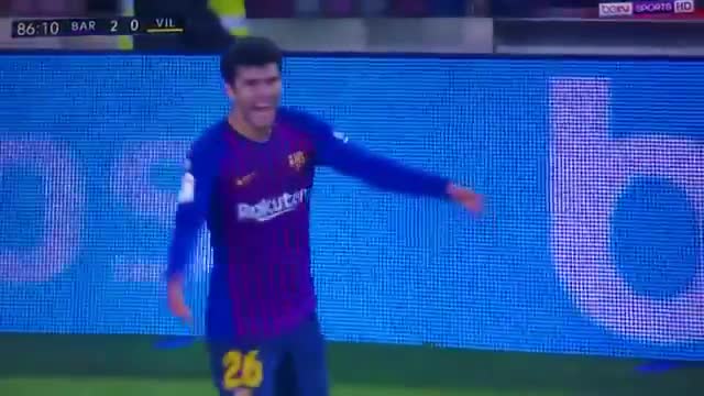 Messi pass through seven players