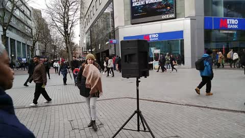 Cost of Living Protest Birmingham 5 Mar 22 2