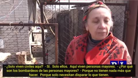 More testimonies about Ukraine army bombing civilians, a residential area full of pensioners