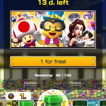 Mario Kart Tour - New Year’s 2021 Pipe 1 Pull