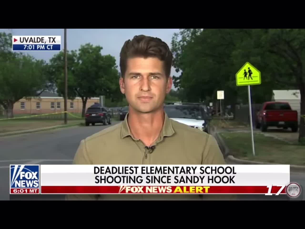 Bill Melugin with the update on the 18 children and 1 teacher killed at school shooting.