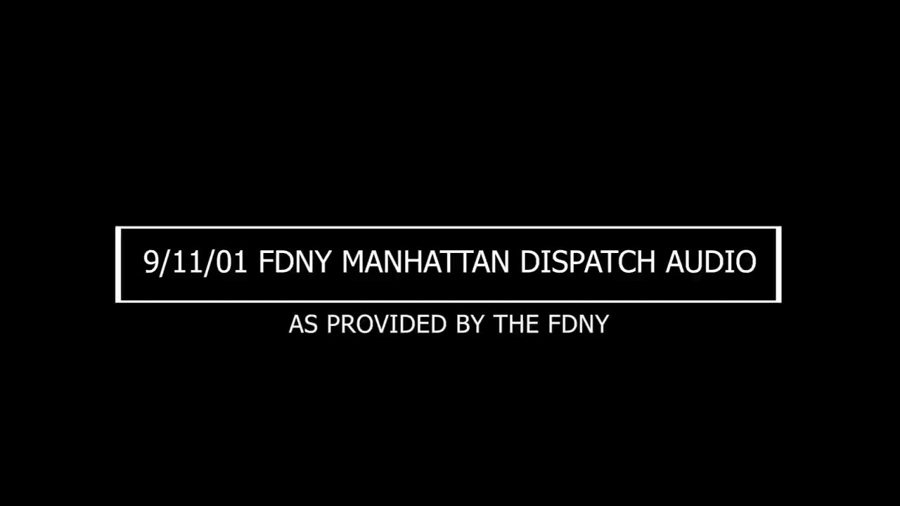 9_11_01 FDNY Manhattan Dispatch Audio