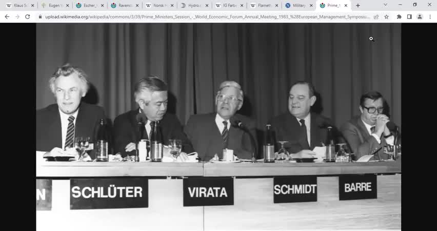 Who is Klaus Schwab?