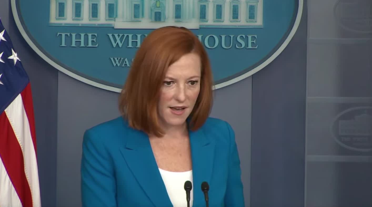 Psaki refers to the past week in Afghanistan as "the worst week of [Biden's] presidency."