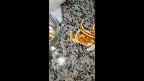 Dehydrated Oranges