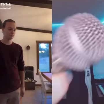 When you try to get someone to duet by singing and they do this