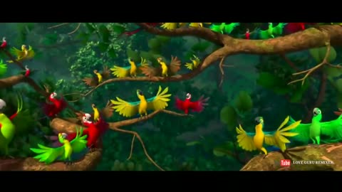 hukkah bar# tribute to Rio birds, so funny song video