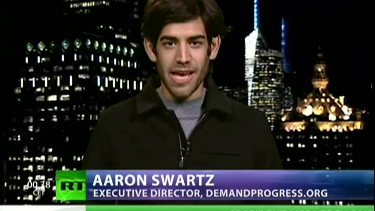 'Aaron Swartz On RT News - State Dept Doesn't Understand What The Internet Is' - 2011