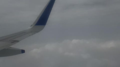 Bad weather while flying! :(