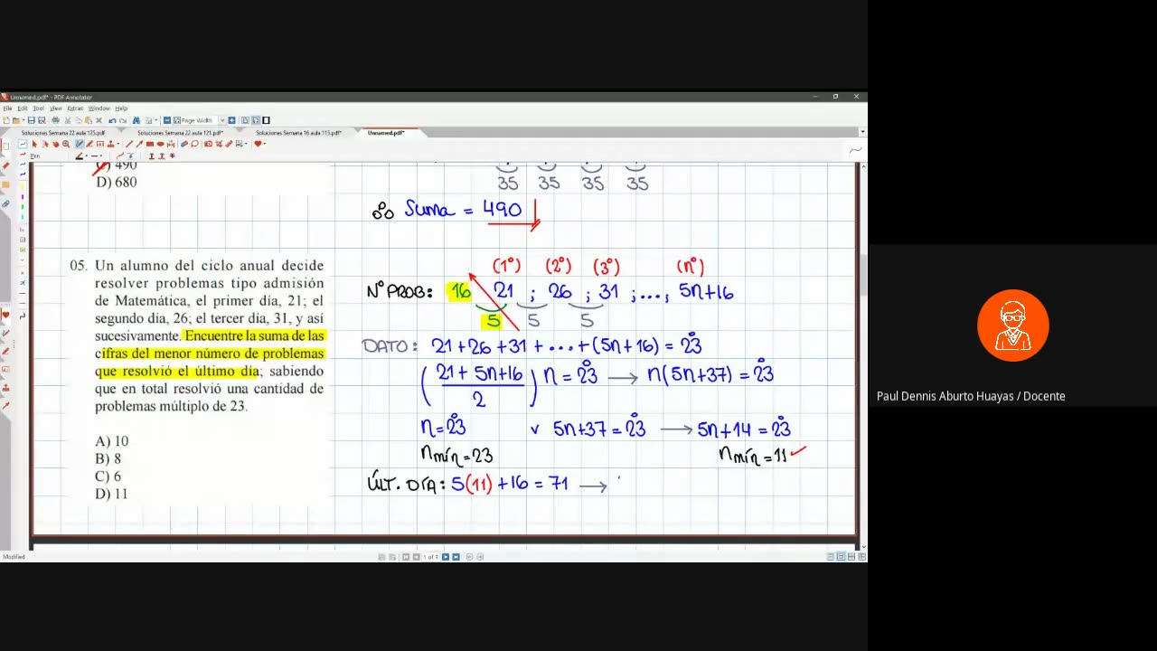 TRILCE SEMESTRAL 2021 | SEMANA 16 | ARITMÉTICA: DIVISIBILIDAD