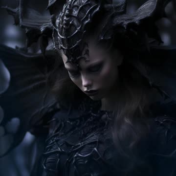 Dark Creature | Dark Art | Gothic Art | Digital Art | AI Art