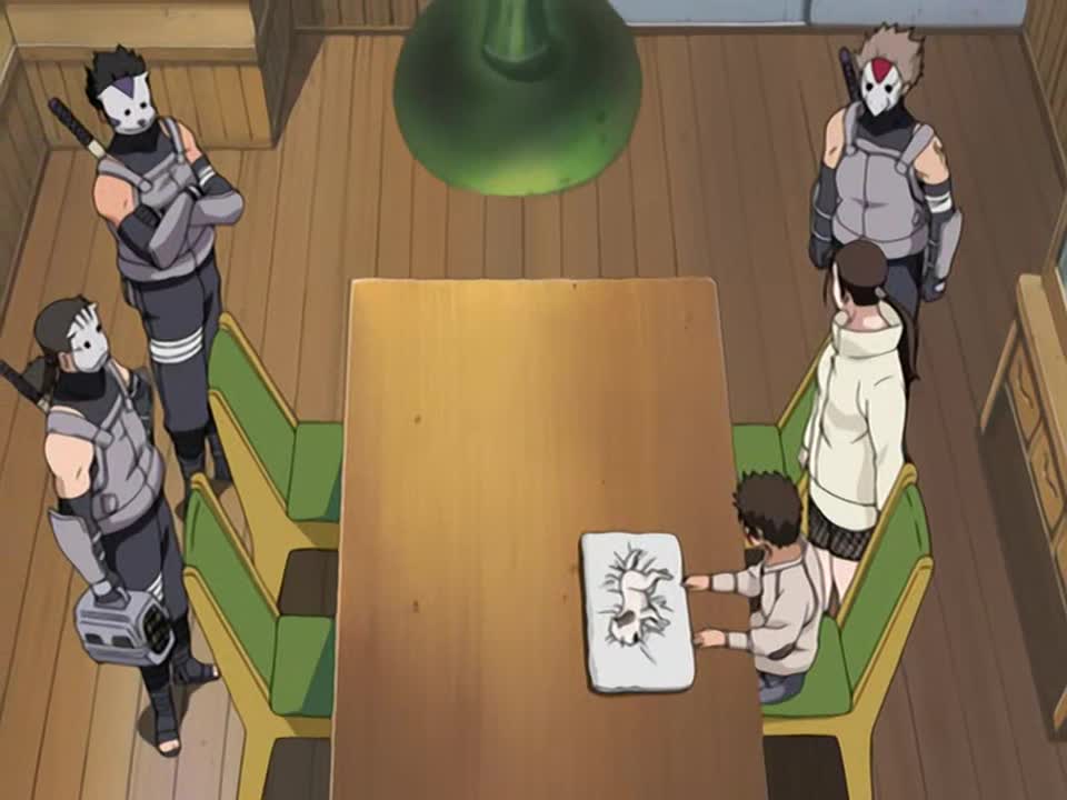 Naruto: Akemaru attack on leaf shinobi!