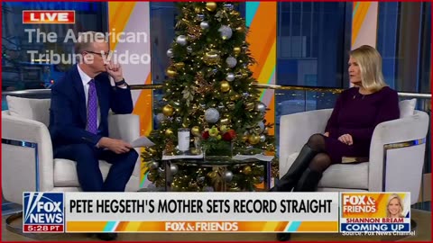 WATCH: Pete Hegseth's Mom Takes to FNC to Call Out and Obliterate Media Lies about Her Son