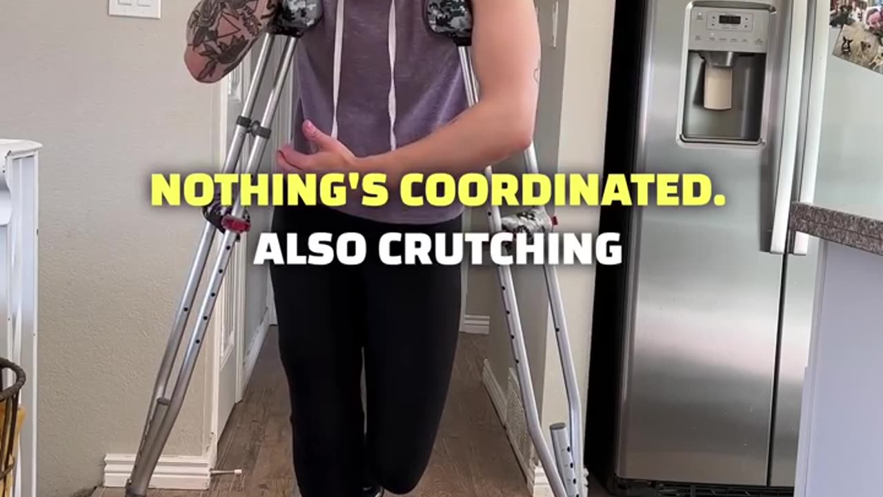 Help, I can't crutch