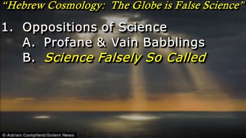 The Globe Is False Science