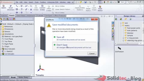How to create a SolidWorks Design Library