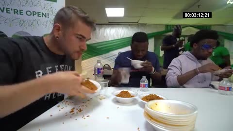 Eating Challenge Gone Wrong